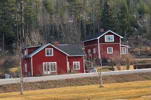 Hälsingland Red White Homes